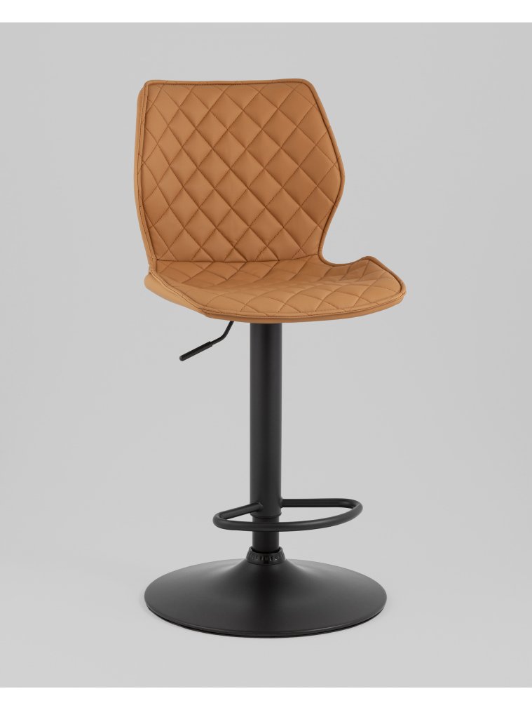 Барный стул Арма, экокожа, коричневый