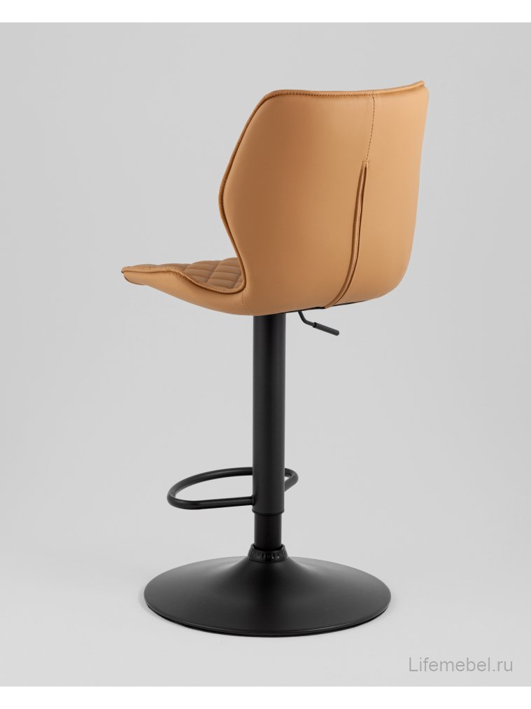 Барный стул Арма, экокожа, коричневый