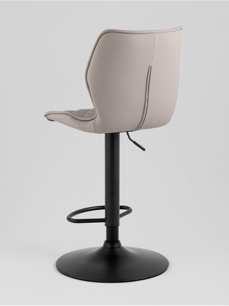 Барный стул Арма, экокожа, серый