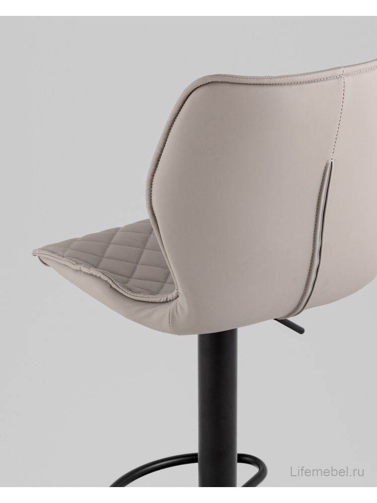 Барный стул Арма, экокожа, серый