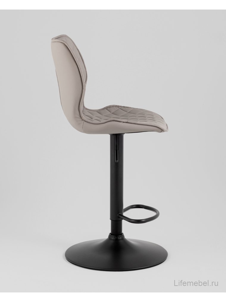 Барный стул Арма, экокожа, серый