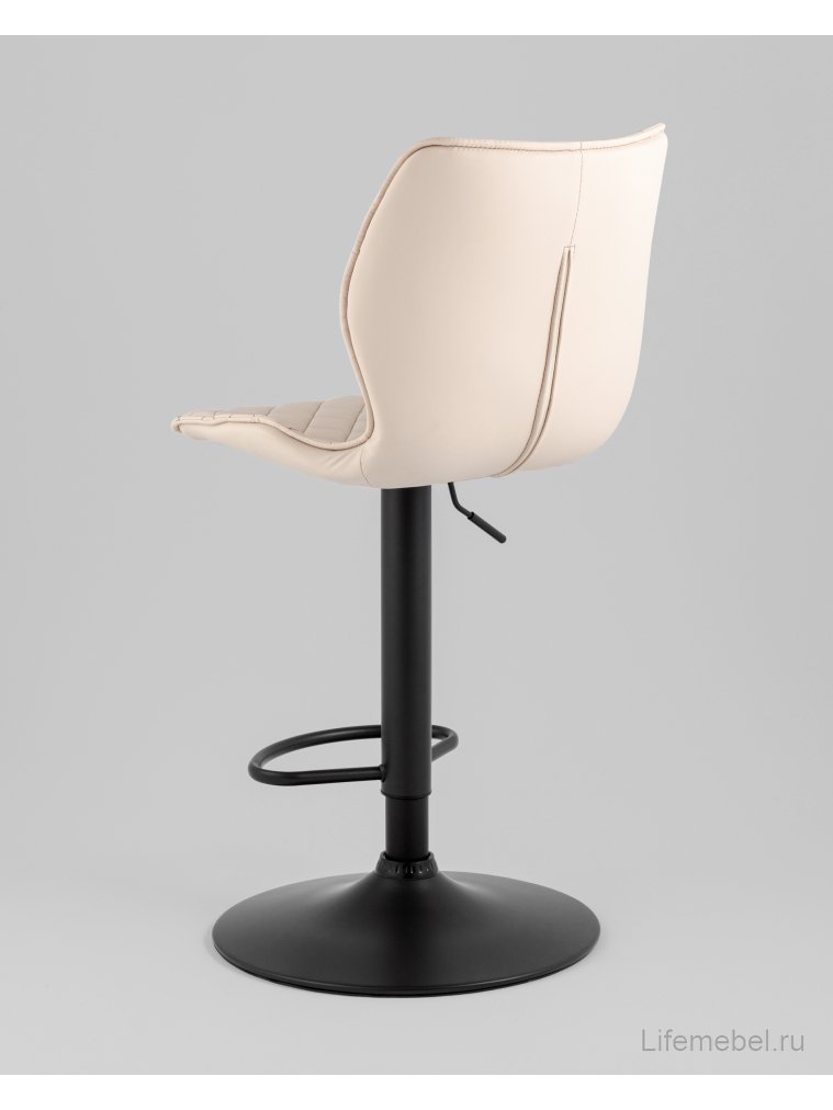 Барный стул Арма, экокожа, светло-серый