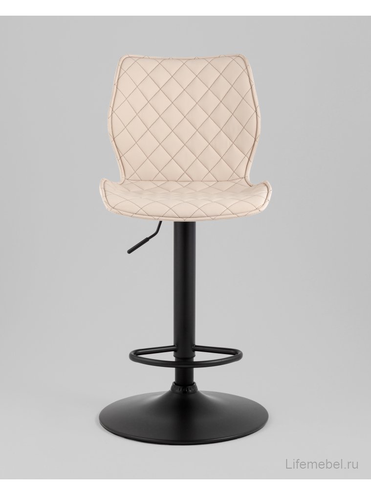 Барный стул Арма, экокожа, светло-серый