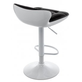 Барный стул Domus белый / черный