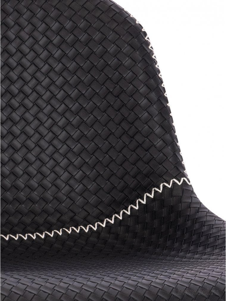 Барный стул Everprof Smile Black экокожа черный