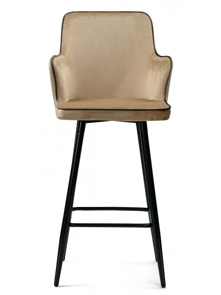 Барный стул Feona dark beige