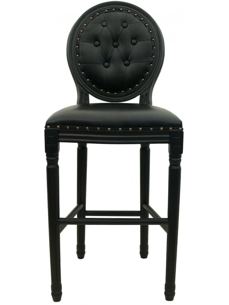 Барный стул Filon 5KS24519-WB button black