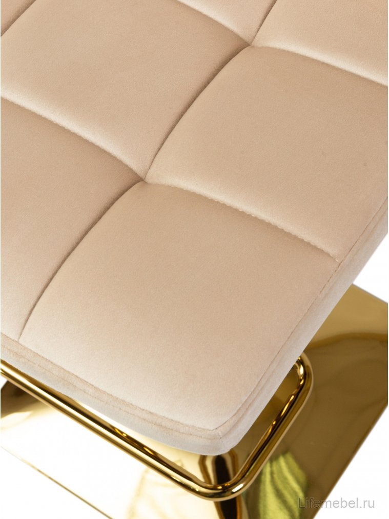 Барный стул 5016-LM Goldie бежевый / золото