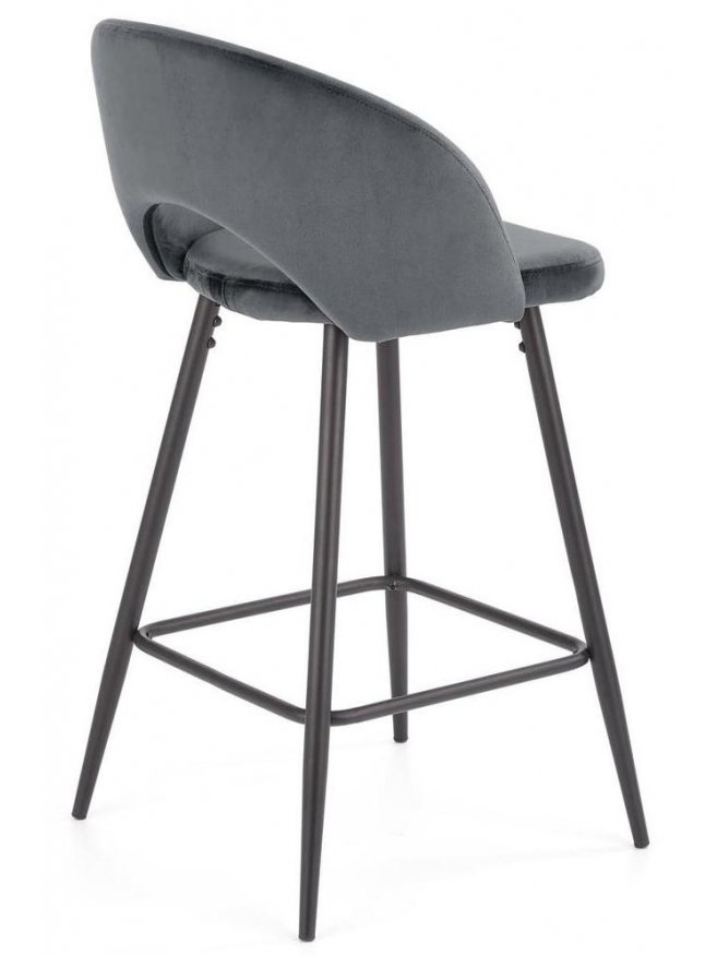 Барный стул H-96 серый