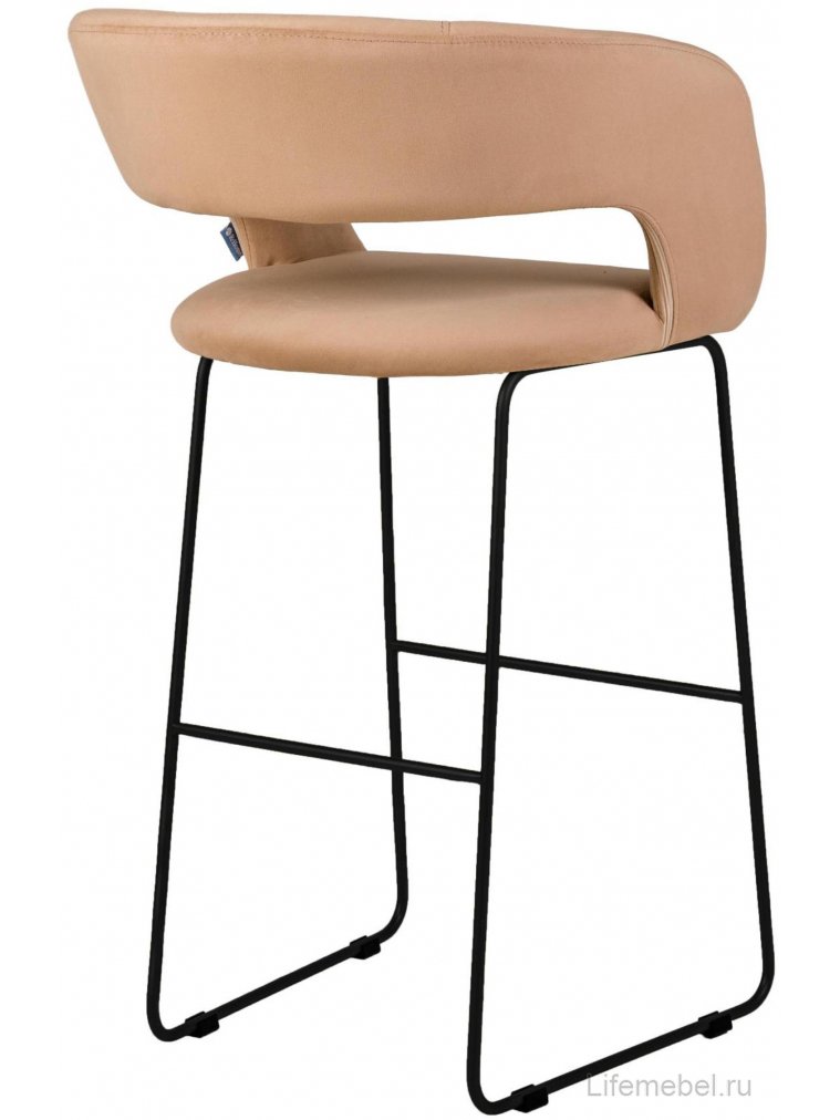 Барный стул Hugs бежевый / link