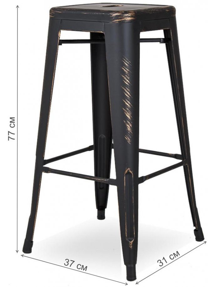 Барный стул N-36 antique black