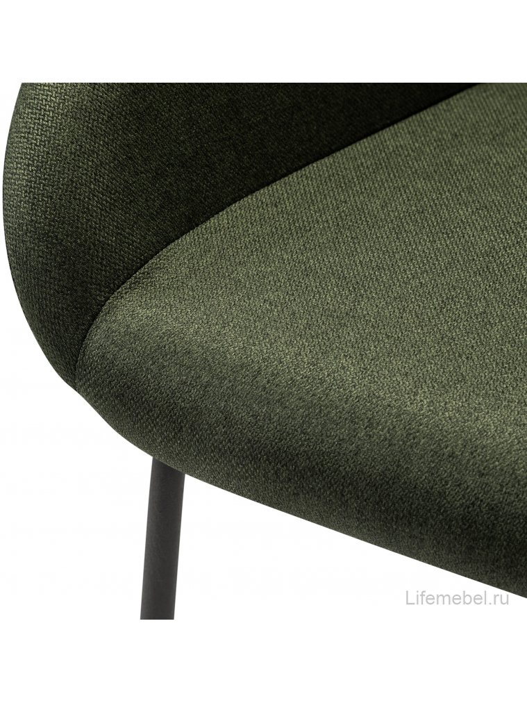 Барный стул Kent тёмно-зеленый / линк