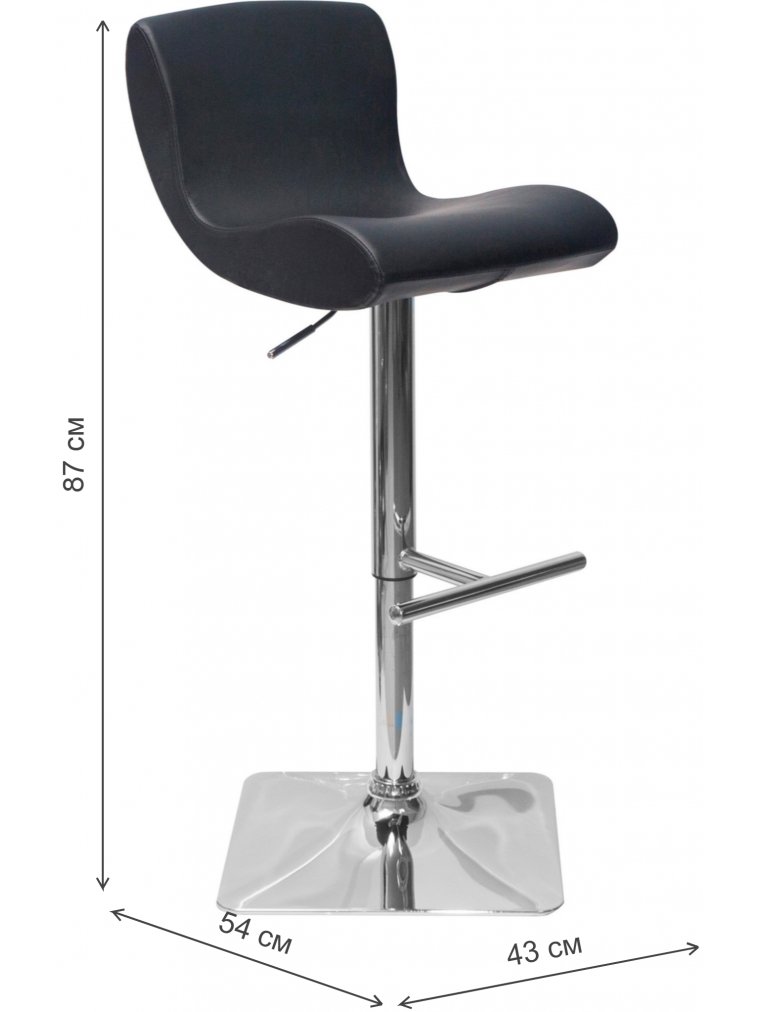 Барный стул Джим черный