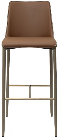 Барный стул Хорс терракотовый / бежевый