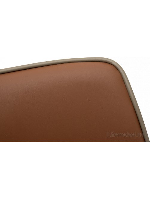 Барный стул Хорс терракотовый / бежевый