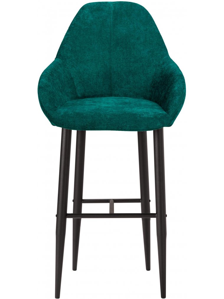 Барный стул Kent изумрудный / черный