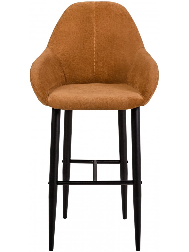 Барный стул Kent коричневый / черный