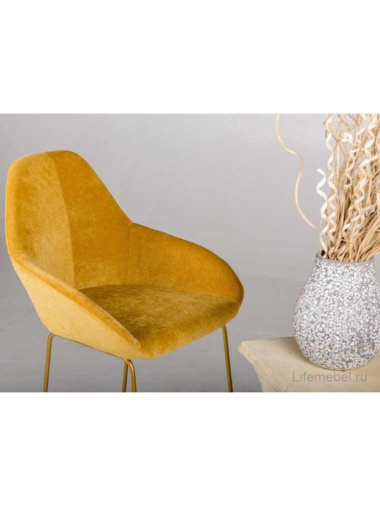 Барный стул / Кресло Kent Жёлт / Линк Золото