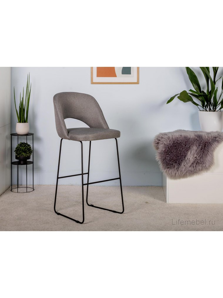 Барный стул Lars Линк светло-серый