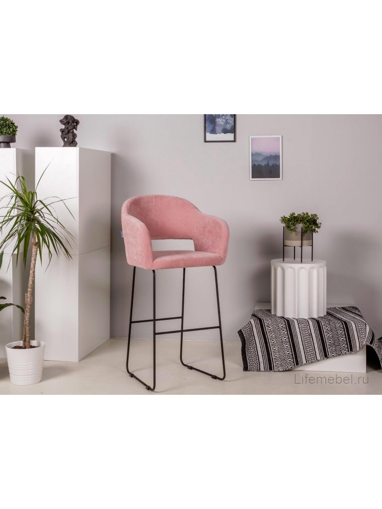 Барный стул Oscar Линк розовый