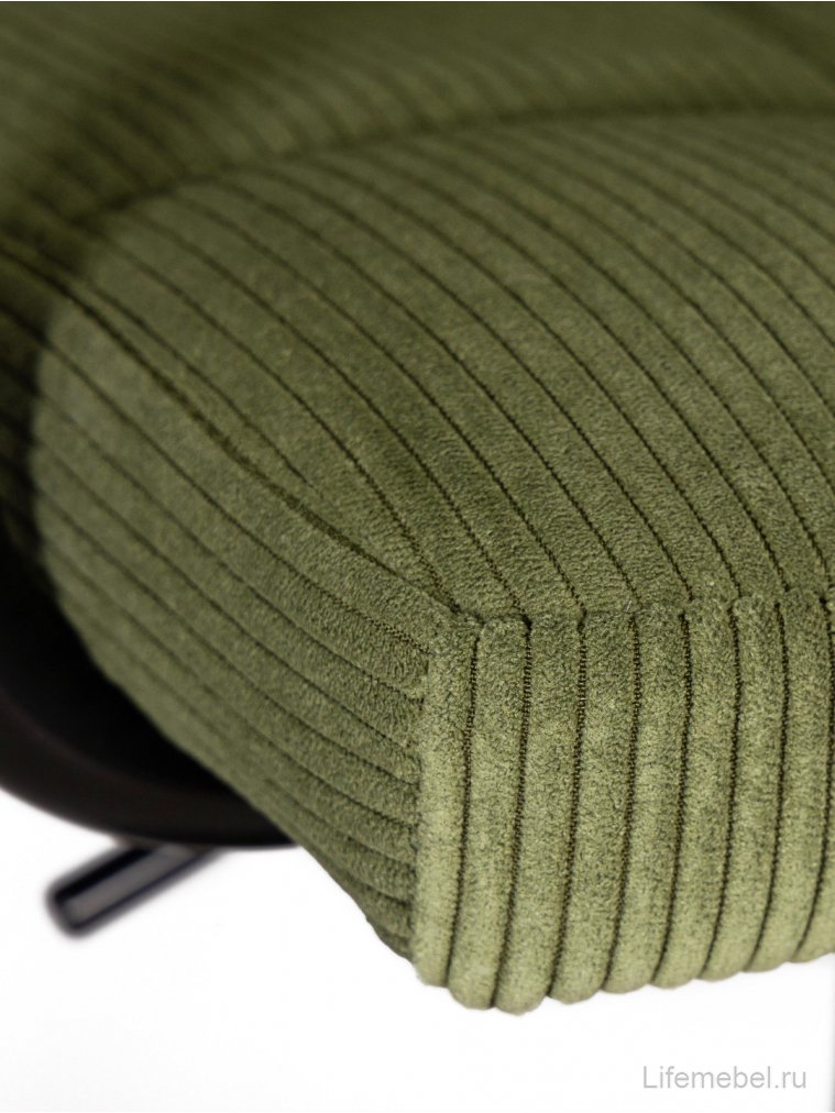 Барный стул Kruger Arm Black зеленый / черный