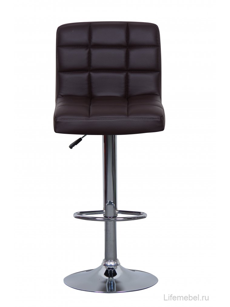 Барный стул Kruger T-808H-1 brown leather