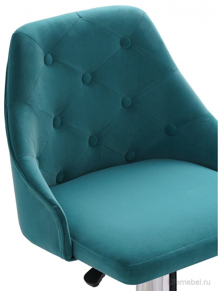 Барный стул Laguna blue velour