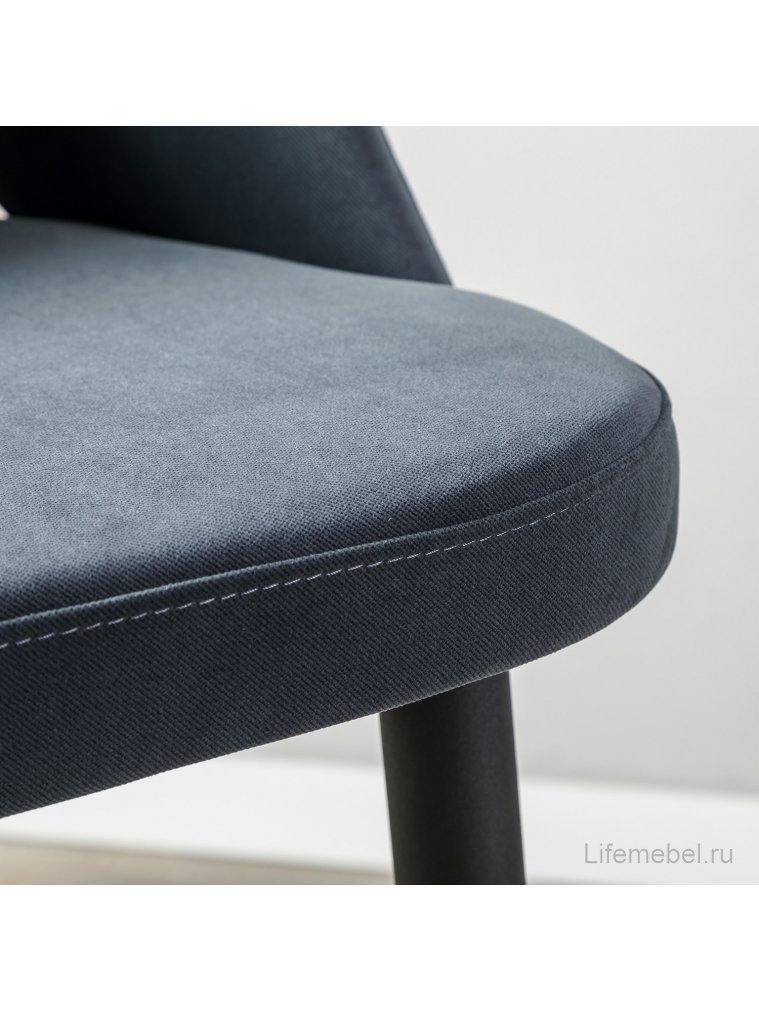 Барный стул Lars Diag grey / черный