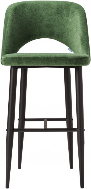 Барный стул Lars зеленый / черный