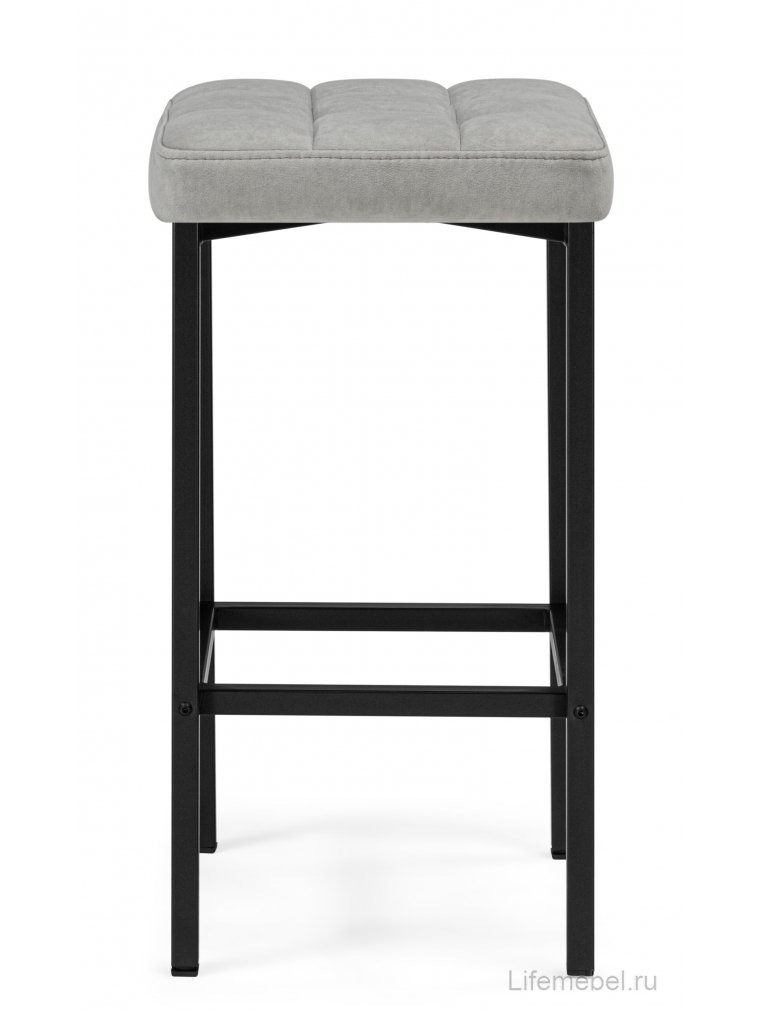 Полубарный стул Лофт мадера 20 / черный матовый