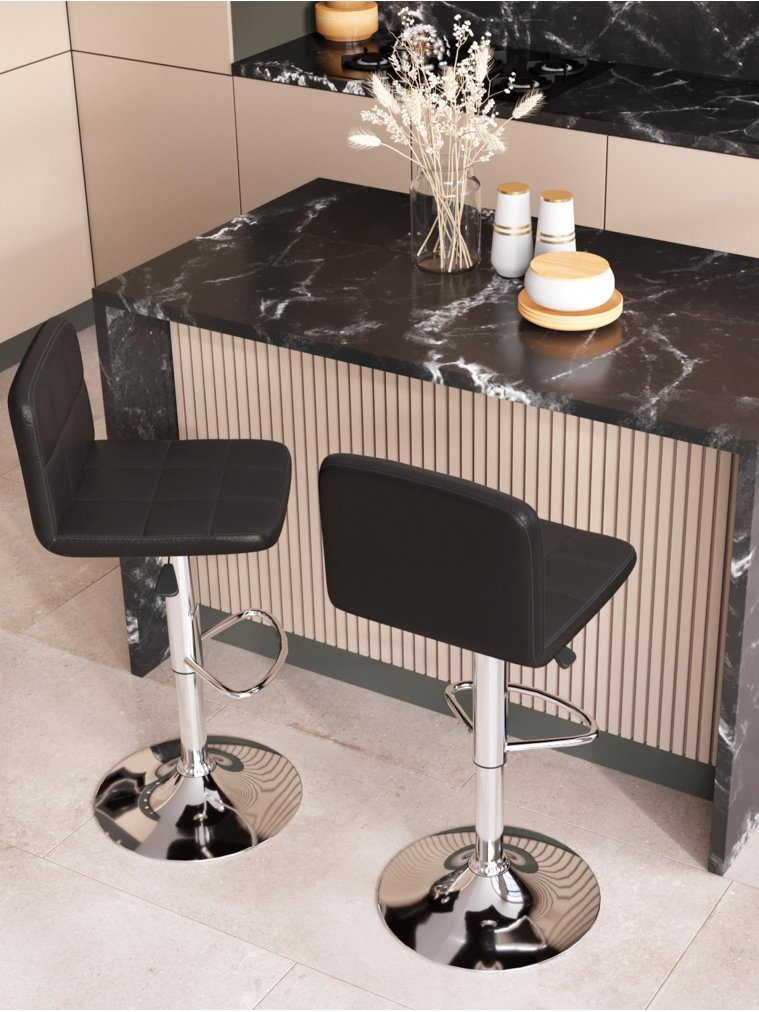 Барный стул Джуди NEW, черный NP