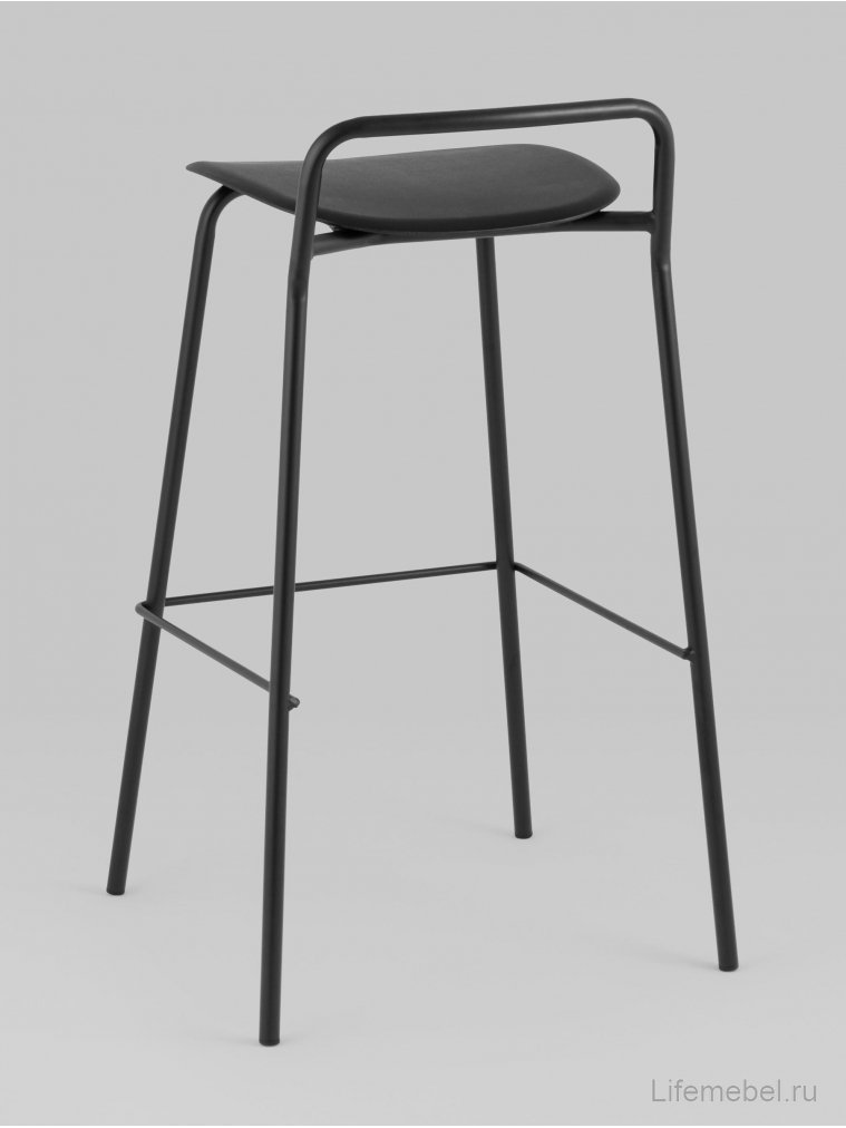 Барный стул Векторн, черный