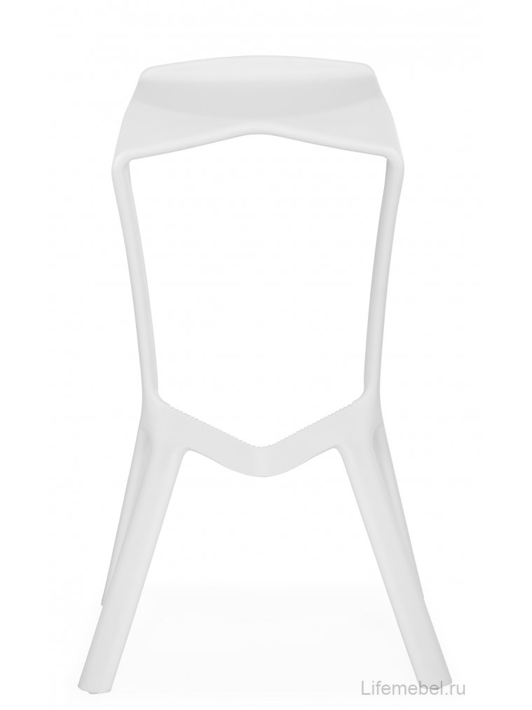 Барный стул Mega white