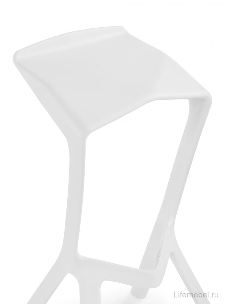 Барный стул Mega white