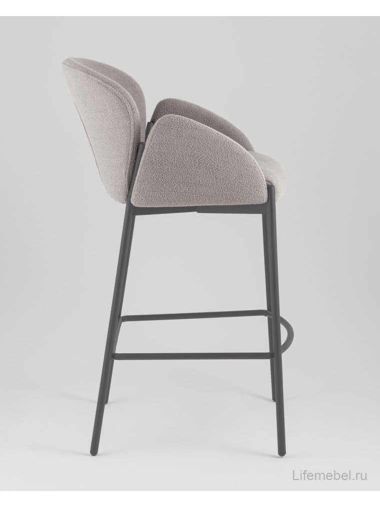 Барный стул Мелира серый