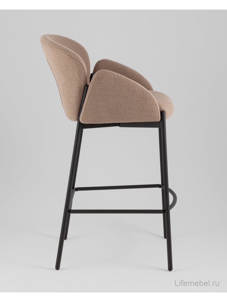 Барный стул Мелира светло-коричневый / черный