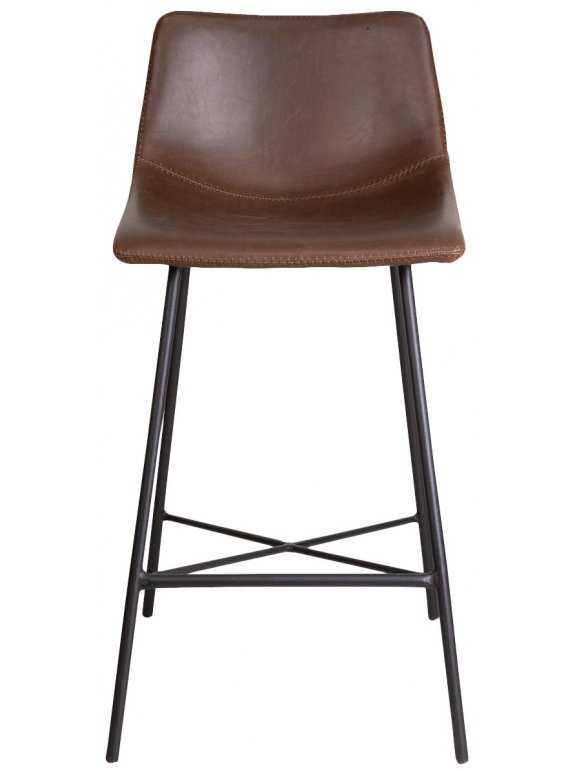 Барный стул Mexico коричневый / коричневая нить
