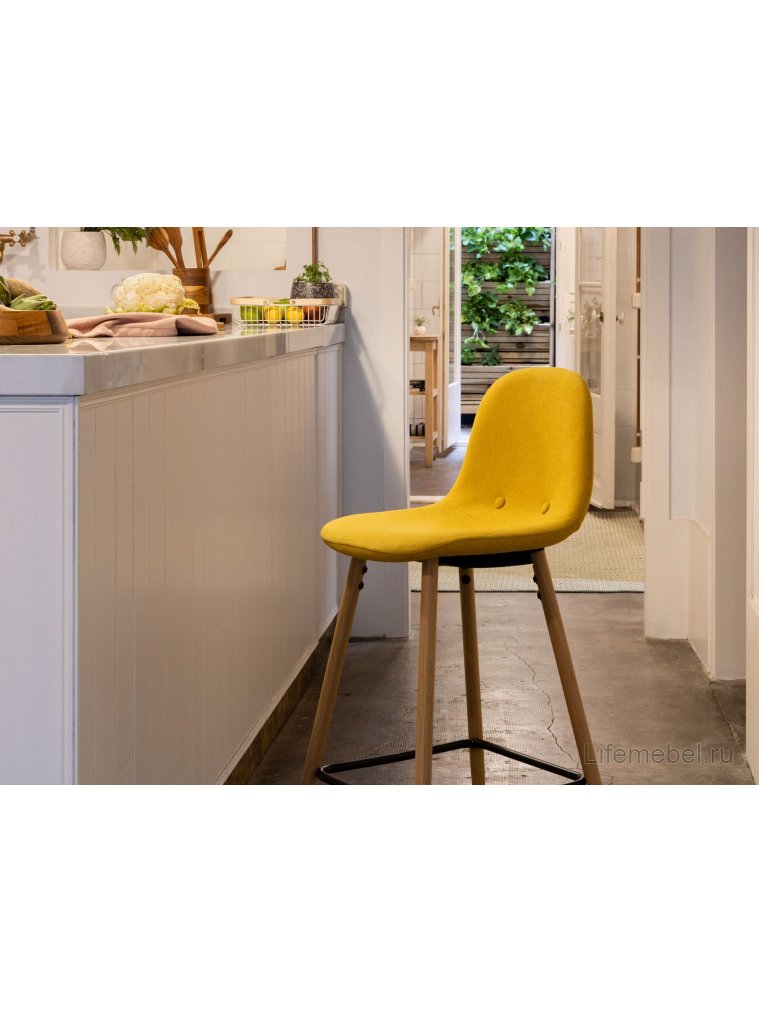 Барный стул Nilson горчичный