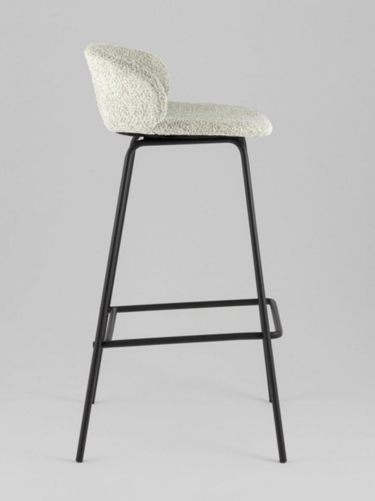 Барный стул Элли букле мятный