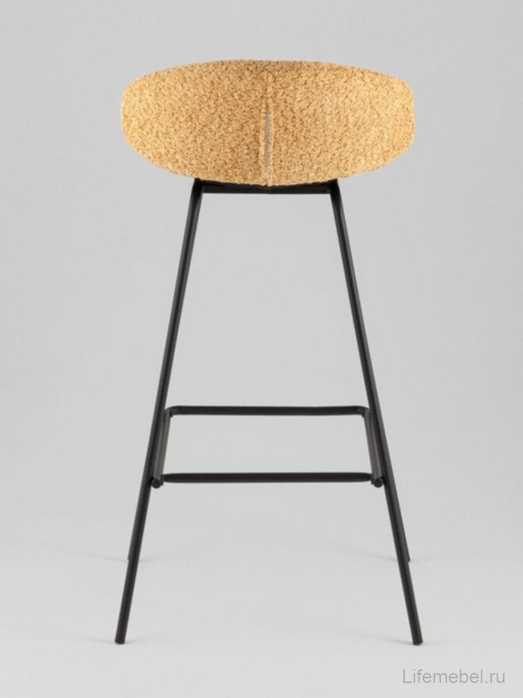 Барный стул Элли букле охра