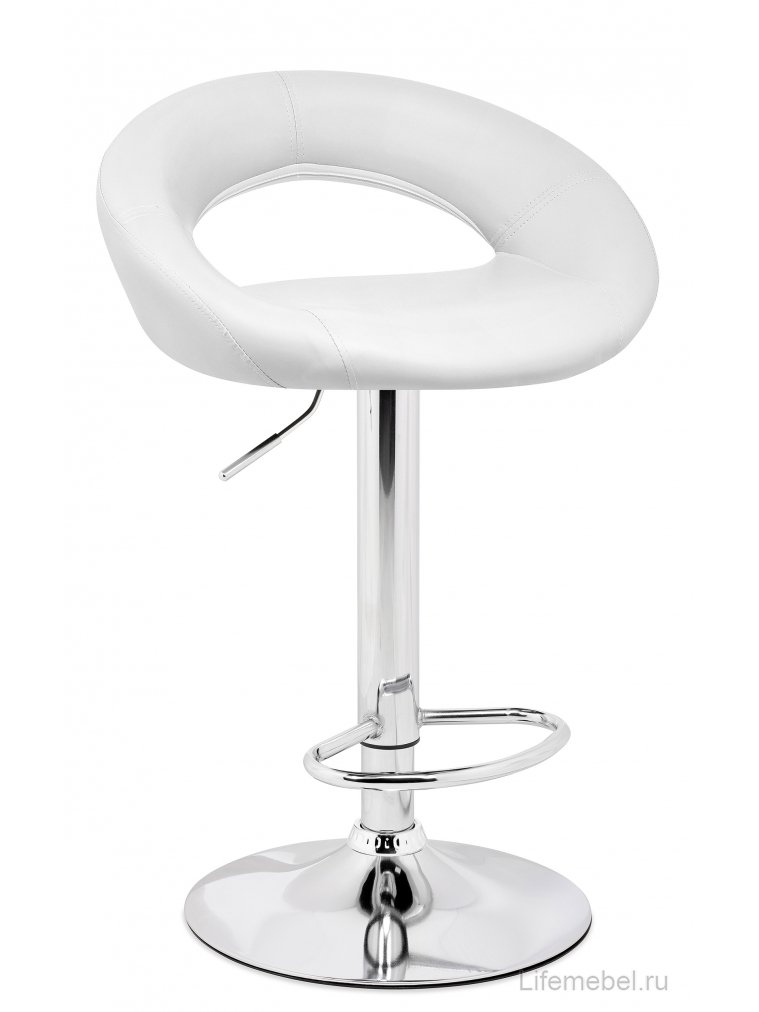 Барный стул Oazis white / chrome