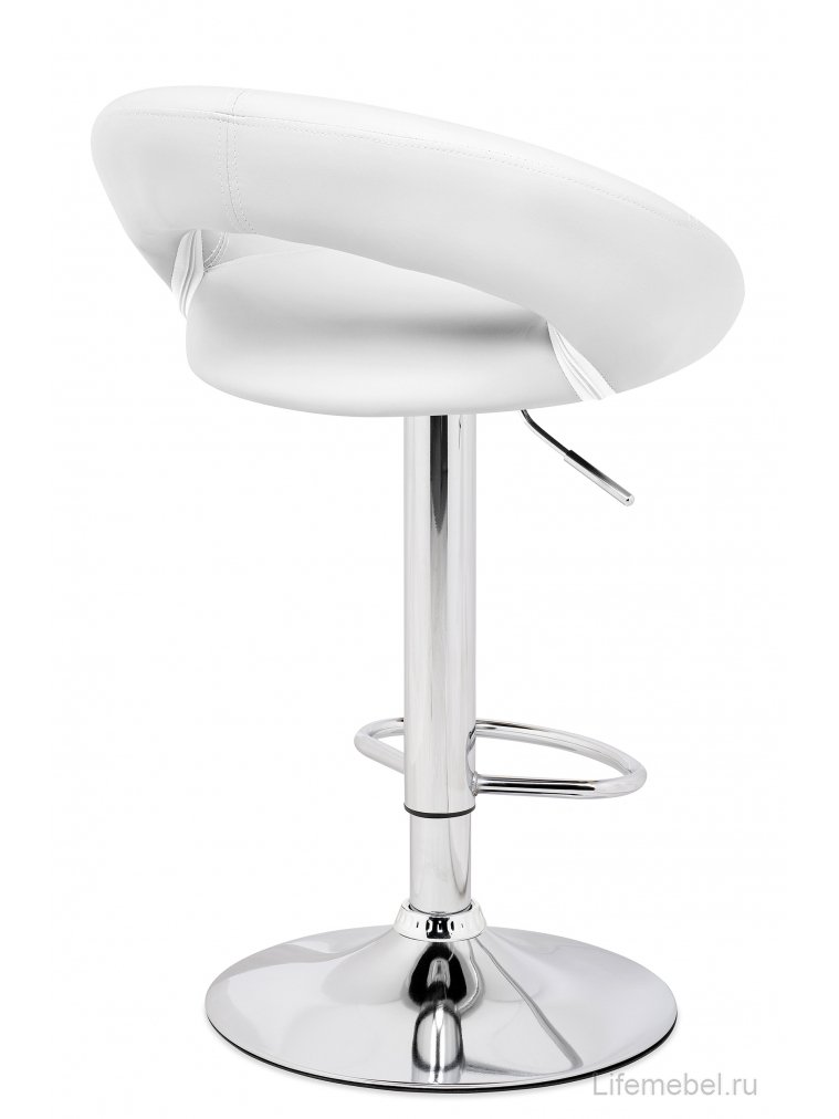 Барный стул Oazis white / chrome