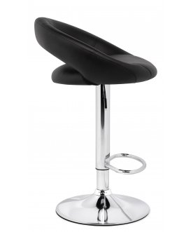 Барный стул Oazis black / chrome