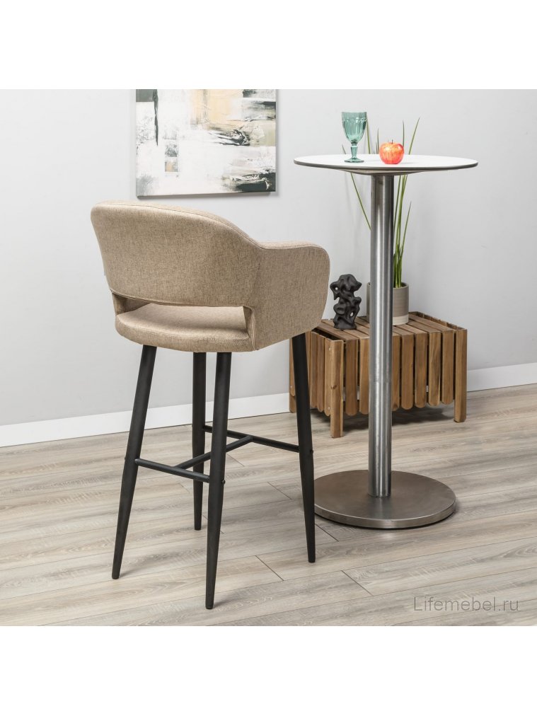 Барный стул Oscar Сканди браун / черный