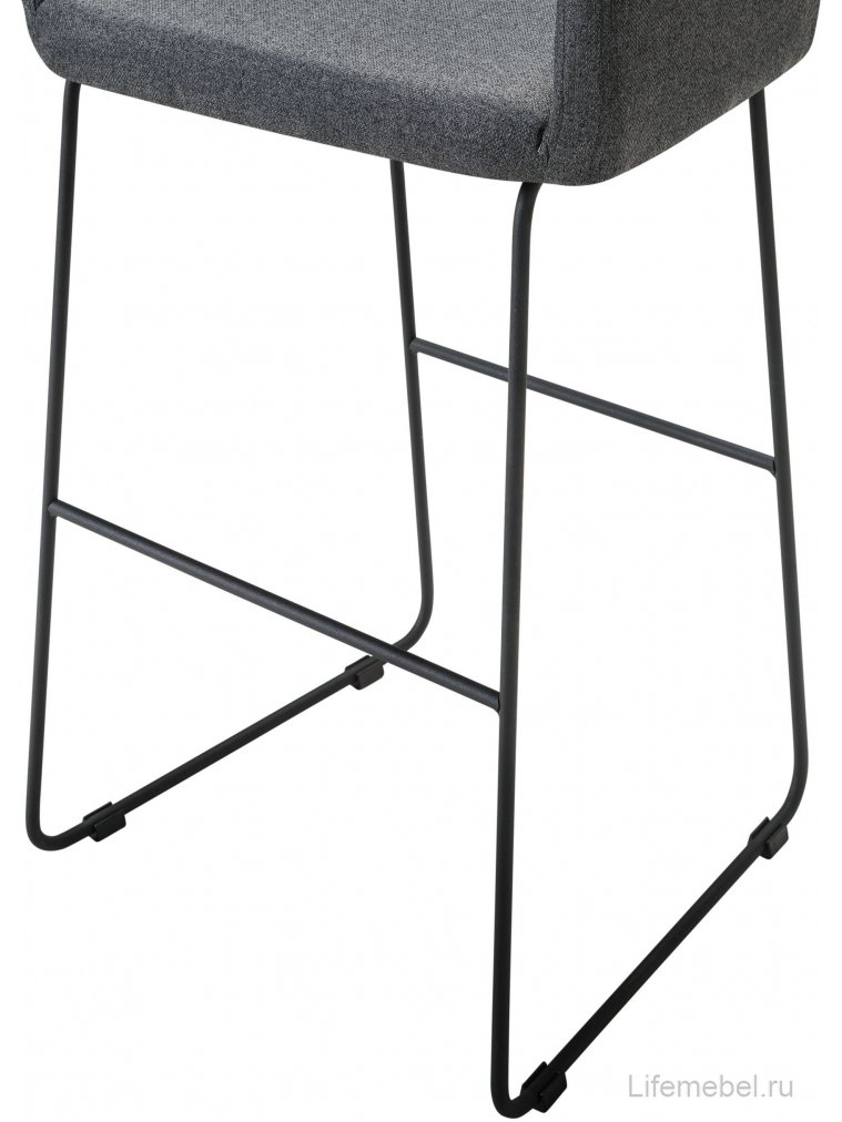Барный стул Oscar тёмно-серый / линк