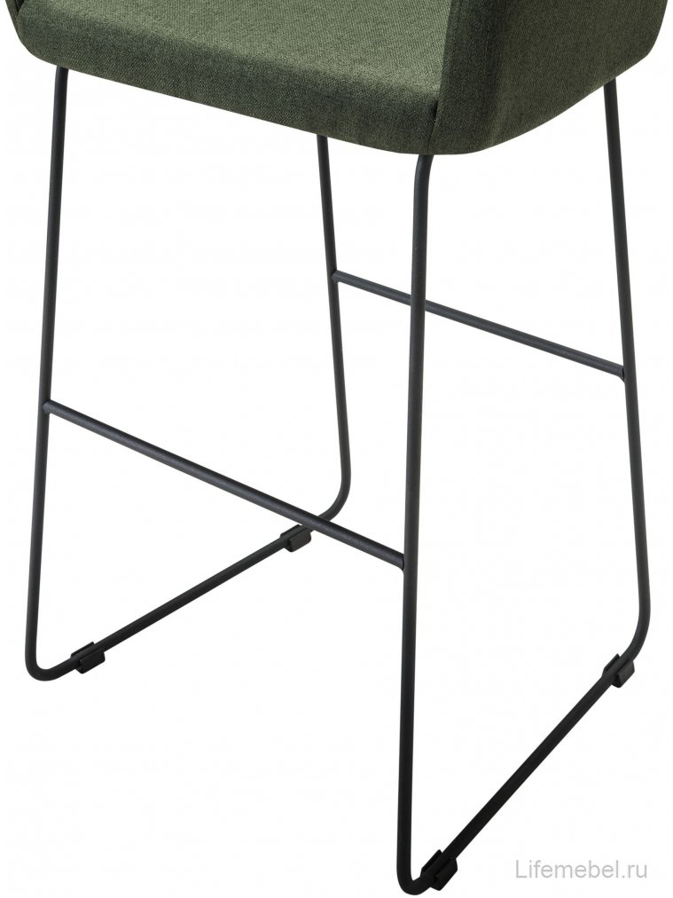 Барный стул Oscar тёмно-зеленый / линк