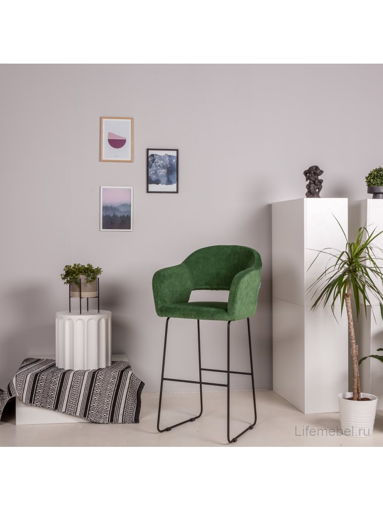 Барный стул Oscar зеленый