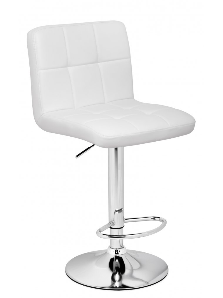 Барный стул Paskal white / chrome