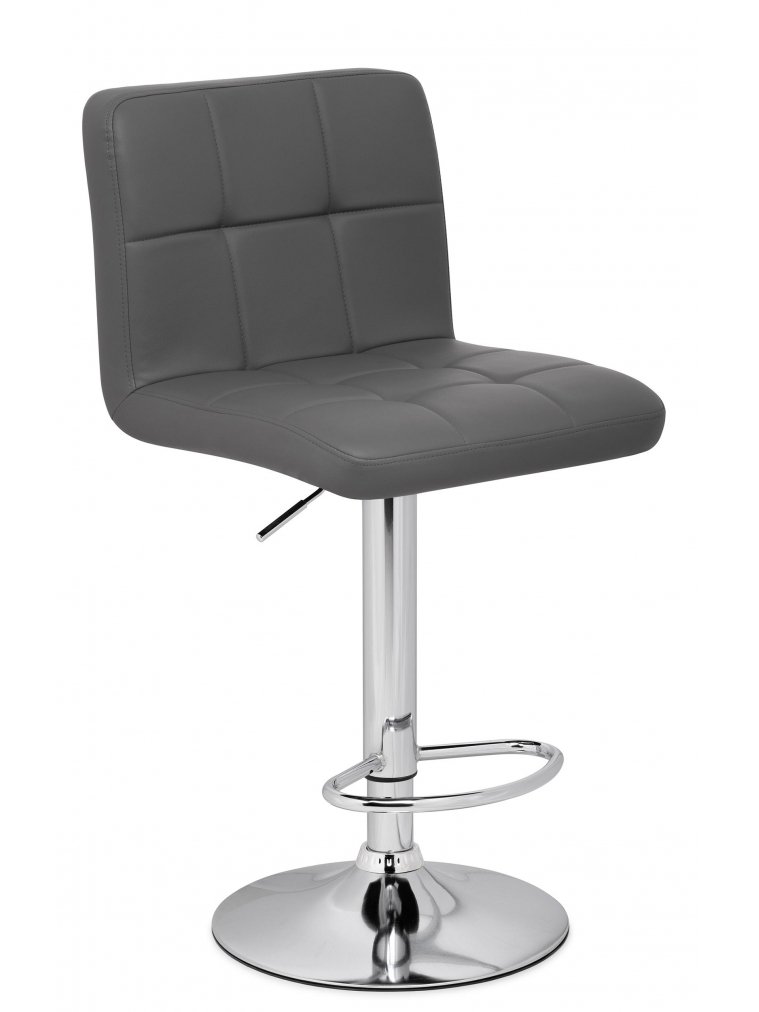 Барный стул Paskal gray / chrome