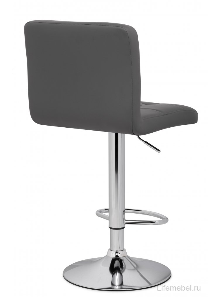 Барный стул Paskal gray / chrome